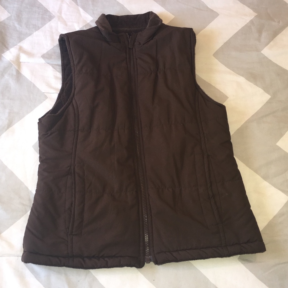 Brown vest